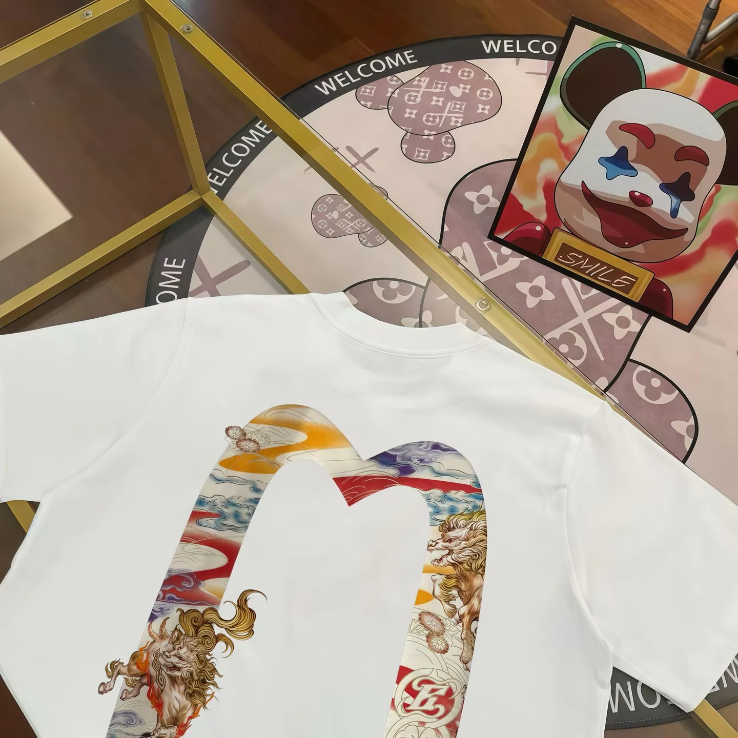 EVISU 2025 M T Sizes S-XXL